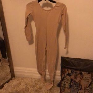 Capezio new nude leotard
